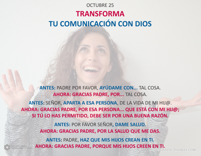 Transforma tu comunicación con Dios
